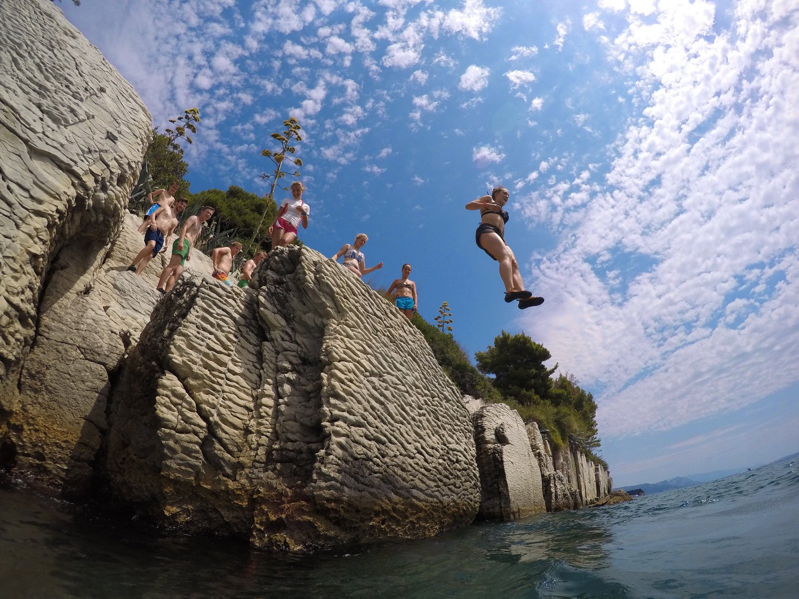 The Cliff Jumping spots of Croatia (Depth Check)