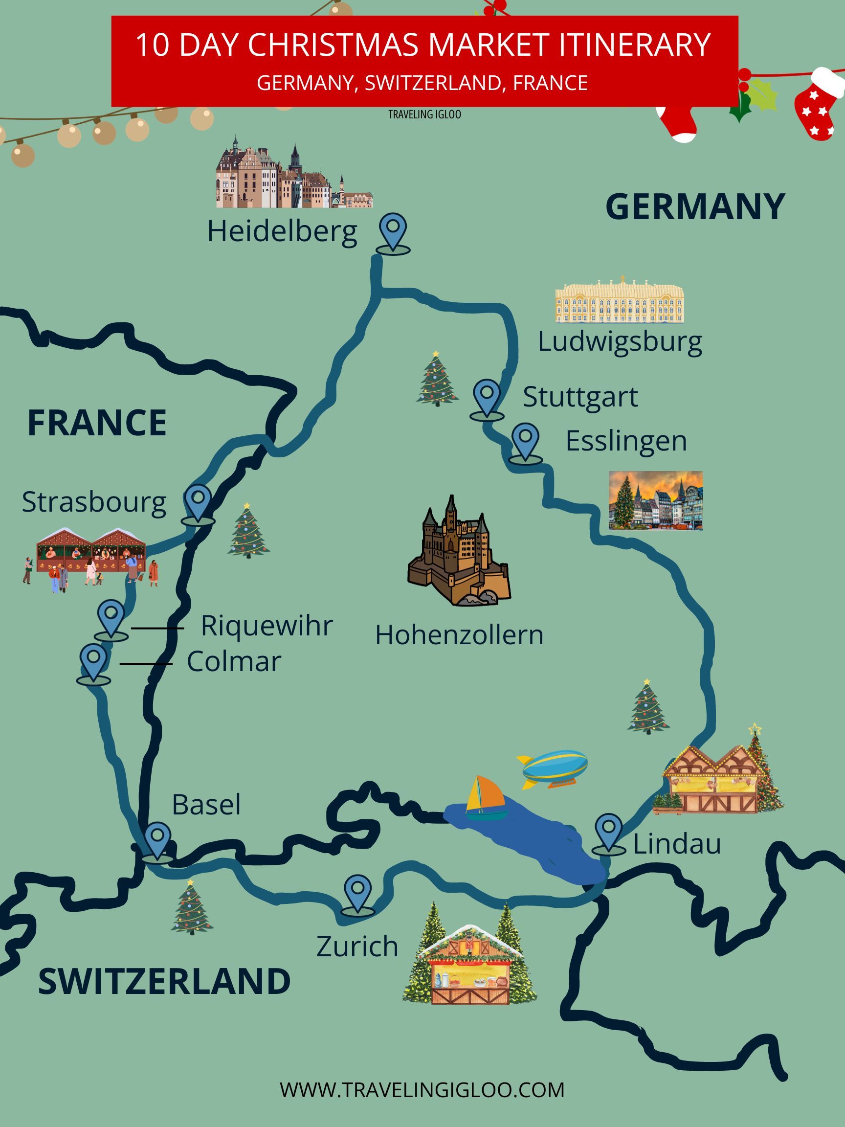The Ultimate Christmas Markets Route (Germany)