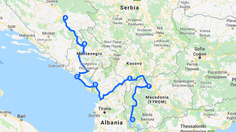 How to Backpack the Balkans for 2 Weeks (Bus Routes)