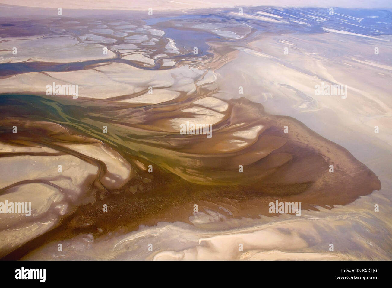 The Skeleton Coast of Namibia (Aerial View)
