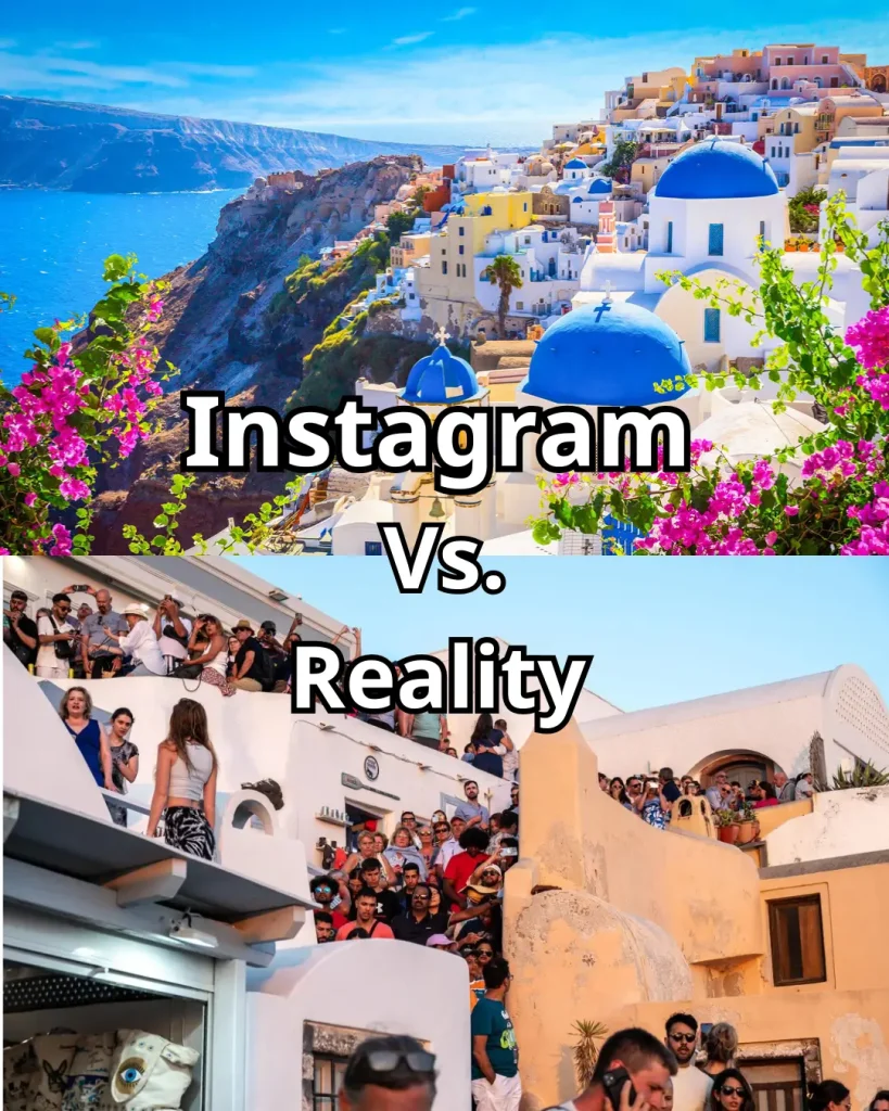 7 Instagram Vs. Reality Spots in Santorini