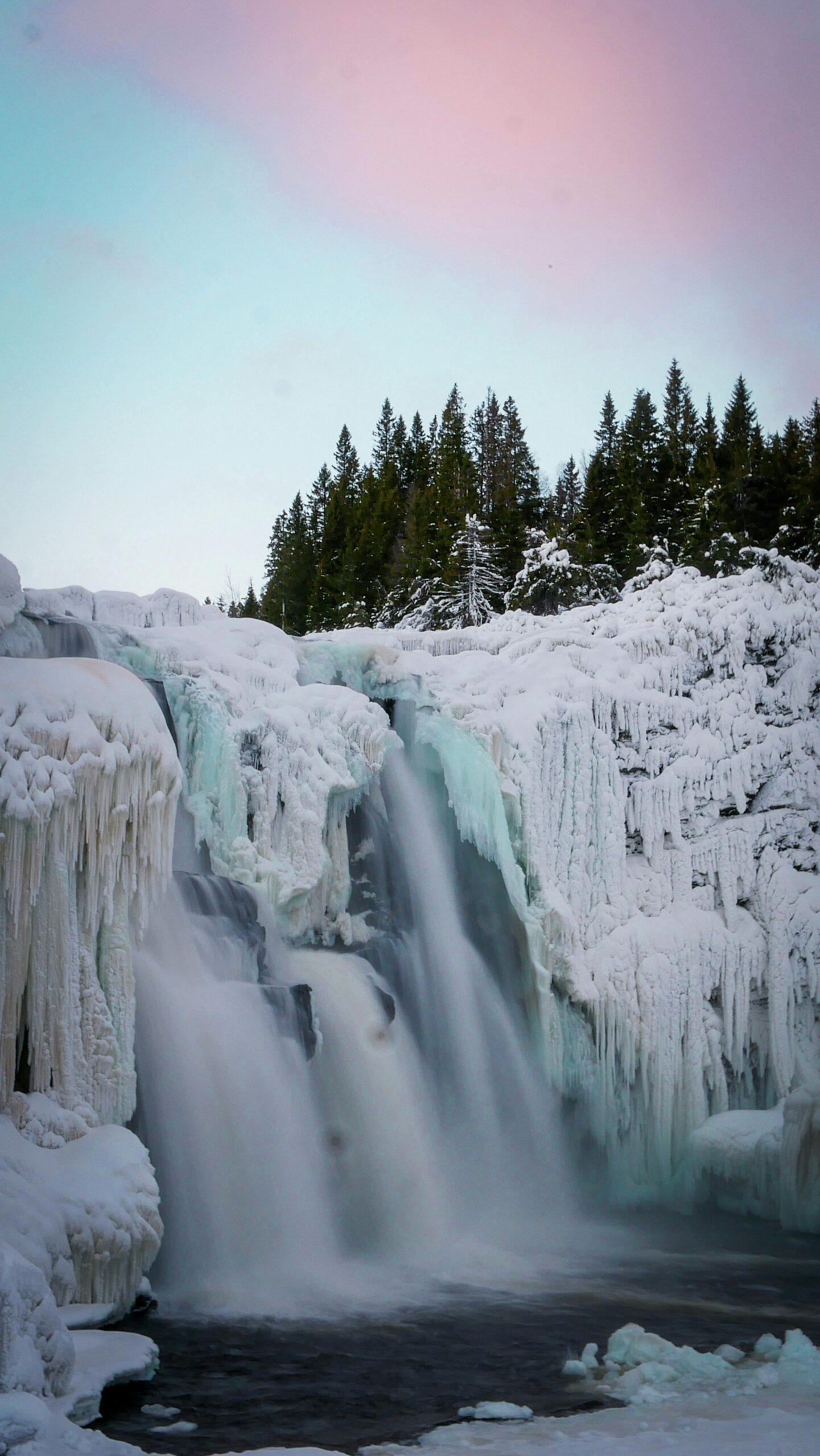 The Frozen Waterfalls Visit (Winter USA)