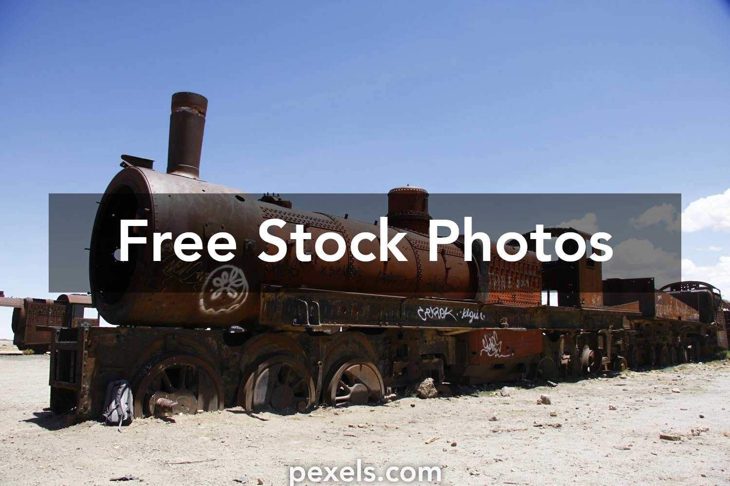 The Train Graveyard in Bolivia