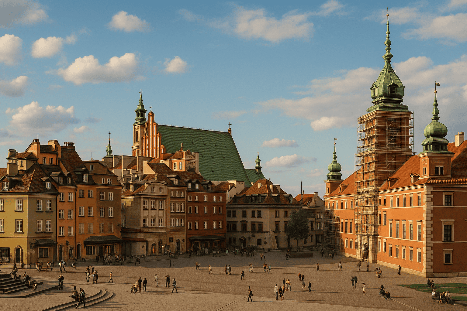 The Hidden Old Town in Warsaw