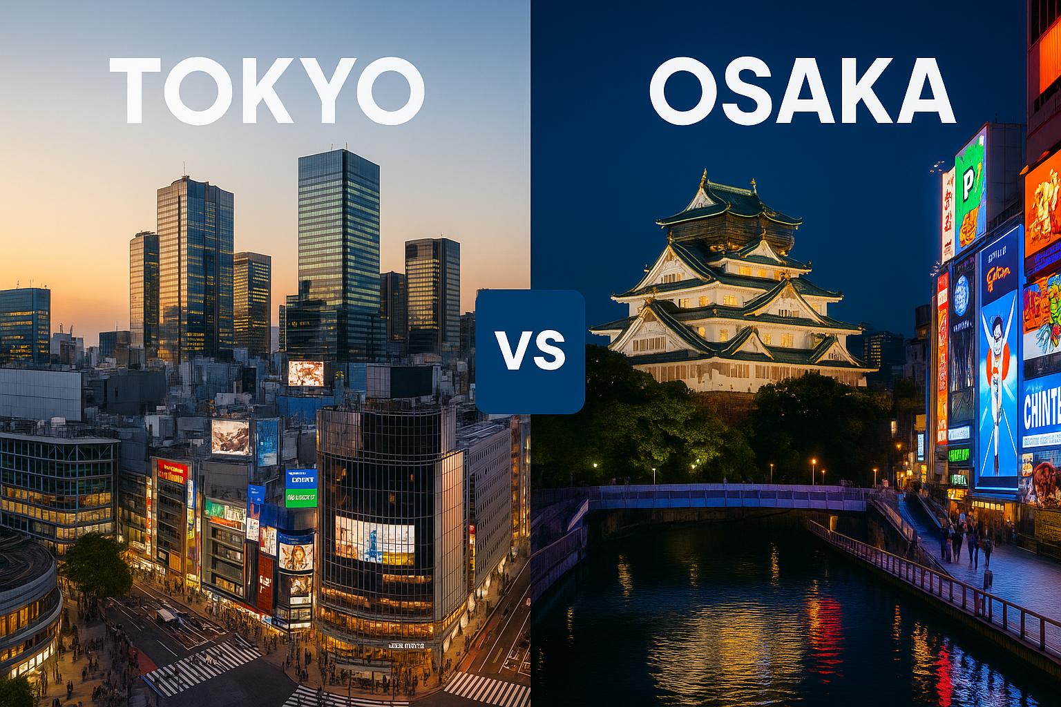 Tokyo Vs. Osaka: Where to base?