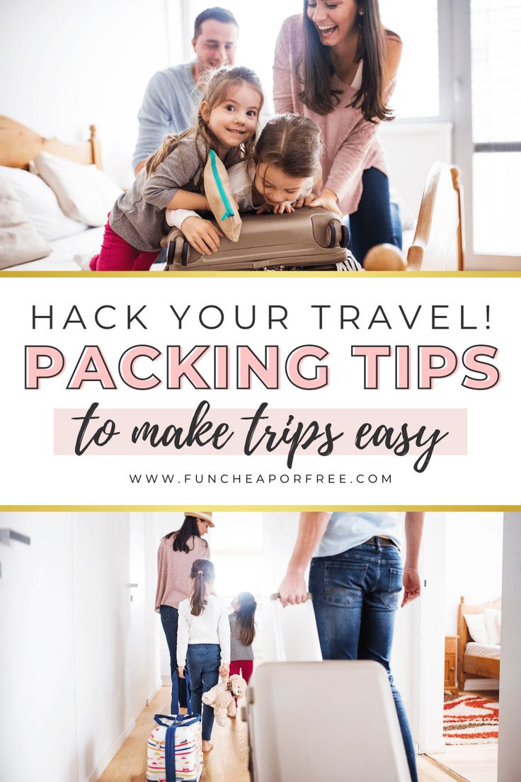 11 Budget Family Vacation Packing Tips (Share Gear Pack Snacks)