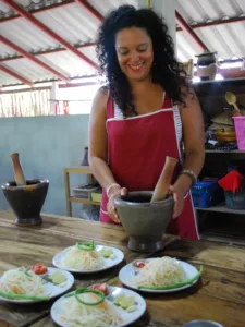 7 Cooking Class Vacations in Thailand (Pad Thai Curry Papaya Salad)