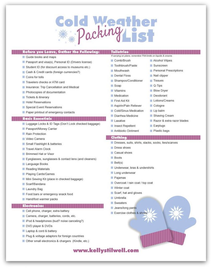 4 Solo Travel Packing List for Cold Weather (Layers That Work)