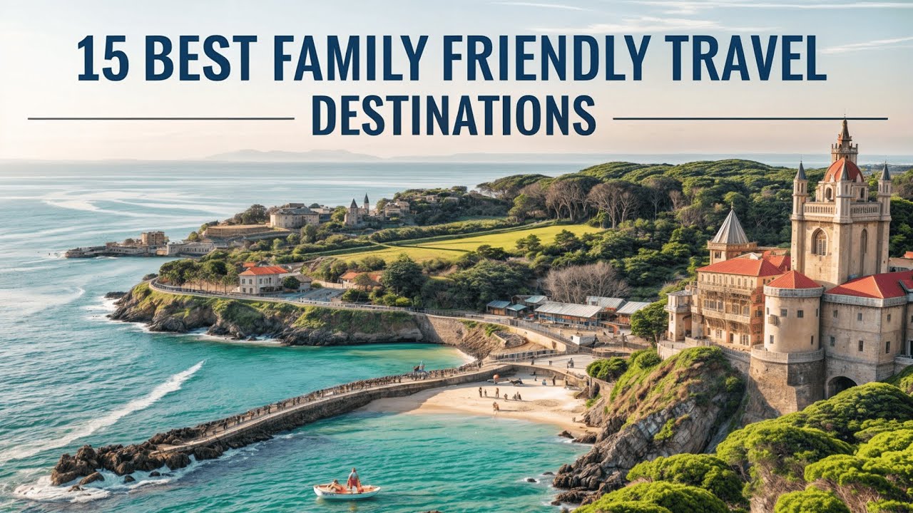 13 Best Family-Friendly Destinations for First-Time Family Travelers