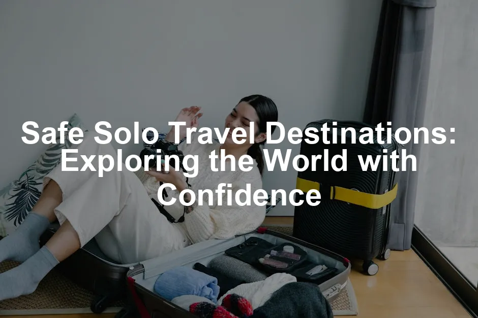 8 Underrated Destinations for Solo Travelers (Safe & Welcoming)